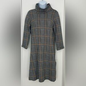 Tom Tailor 1/2 Sleeve Funnel Neck Sweater Mini Dress EU 40/ US 8